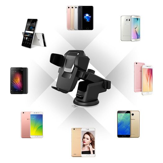 360 Universal Car Holder Windscreen Dashboard  Mount For GPS PDA Mobile Phone With Adjustable Neck