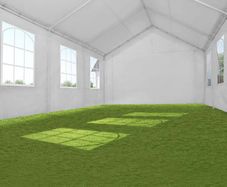 Gazebo Marquee 6 X 4 M, 100% Waterproof, With 4 Side Walls