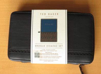 TED BAKER Brogue case domino set