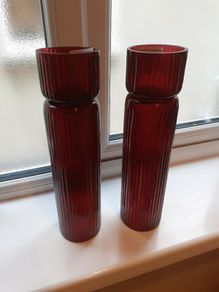 candle holders / vases