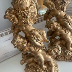 ShabbyChic Set of 2 Candle Holders