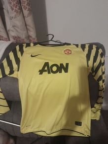 Original Manchester United goalkeeper jersey 2010/2011