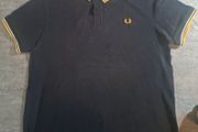 Fred Perry Men's Twin Tipped Polo Shirt XXL Black Yellow White