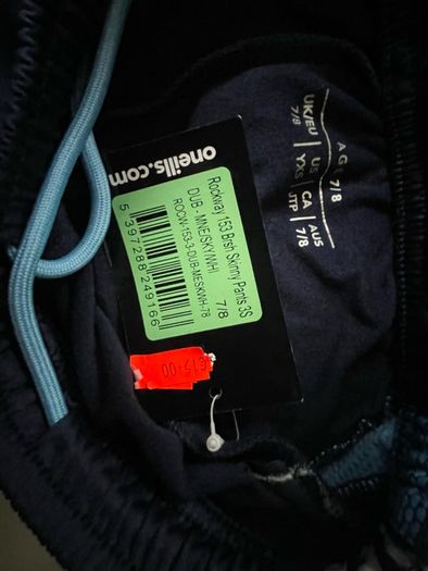 O'Neills Dublin bottoms kids 7-8 y BNWT