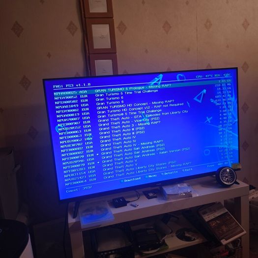 playstation 3 slim moded 1TB hen thousands free games