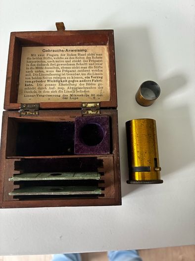Miniature Travel Microscope