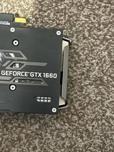 GTX 1660 hardly used