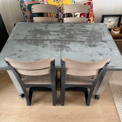 Industrial Style Kids Table & Chairs
