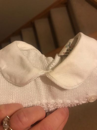 Designer baby boy 6-9 month christening outfit