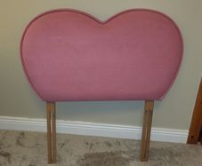 Single Pink Headboard