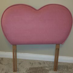 Single Pink Headboard