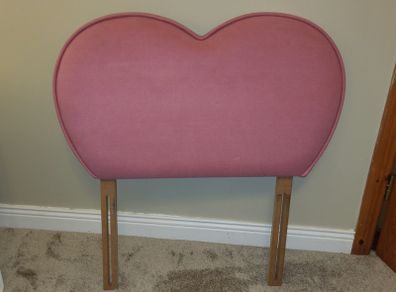 Single Pink Headboard