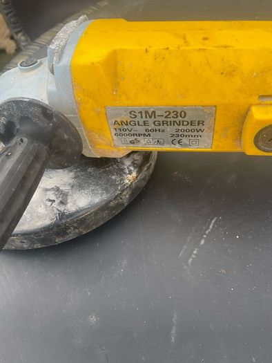 angle grinder