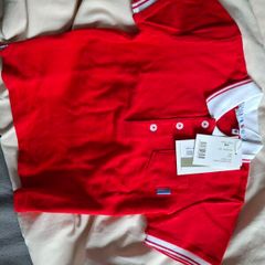 toddler red polo shirt BNWT
