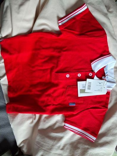 toddler red polo shirt BNWT