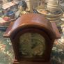 Oak mantle clock free postage Image 2