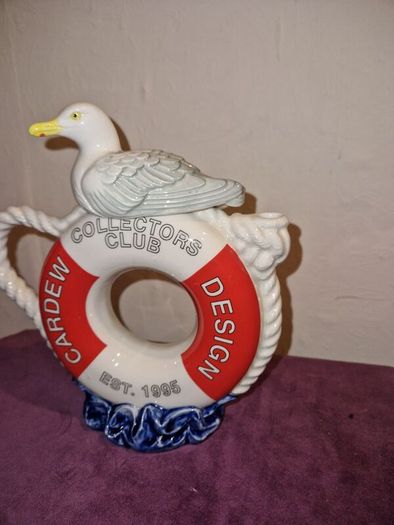 Paul Cardew Collectors Club 1998-1999 lifebuoy teapot signed