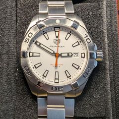 TAG Heuer Polar White Aquaracer 41mm, Quartz,  Box & Papers