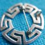 Vintage Celtic Knotwork Brooch (looks like sterling silver but has no stamp) Image 3