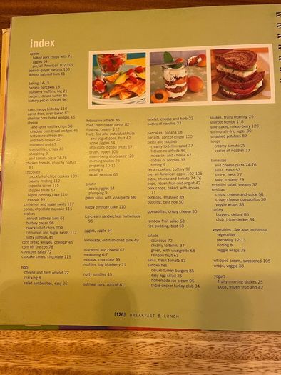kids cookbook
