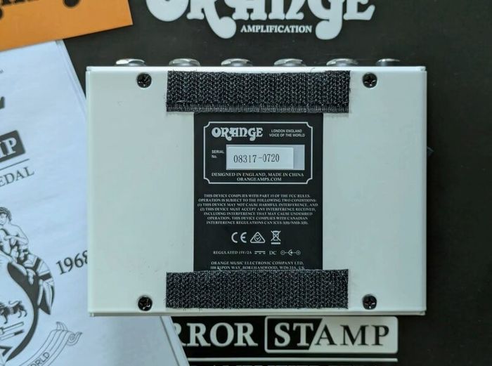 Orange Terror Stamp