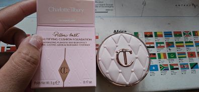 Charlotte Tilbury Pillow Talk Beautifying Cushion Foundation in 1N Fair Clair