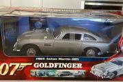 Aston Martin DB5 Goldfinger 007 1965 ERTL 1/18 rare