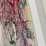 48cm Original Floral Art Floral painting Flowers in Vase Abstract Painting FRAMED Pretty Abstract Floral Painting Original artwork Image 5