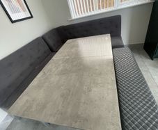 Grey kitchen or dining table