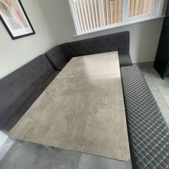 Grey kitchen or dining table