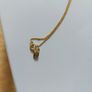 gold plated silver earring and pendant set Image 3