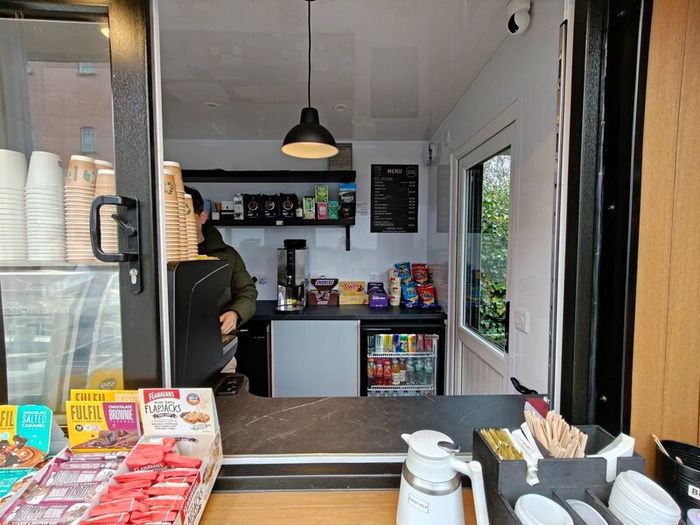 Modular Coffee Kiosk