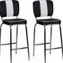 Set of 2 Retro American Diner Bar Stools Image 4