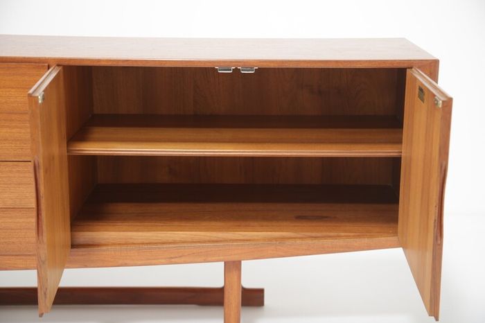 Mid-Century Danish Teak Sideboard Model HB20 by Johannes Andersen for Hans Bech, 1960s
