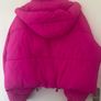 Zara Fuchsia Pink Quilted Puffer Jacket with Hood - XS Image 8
