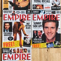 Vintage Empire Magazines 1990  Bundle of 5