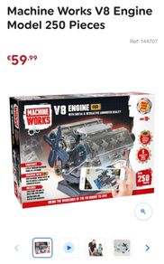 toy v8 engine