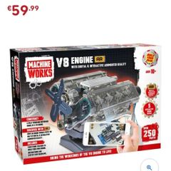 toy v8 engine