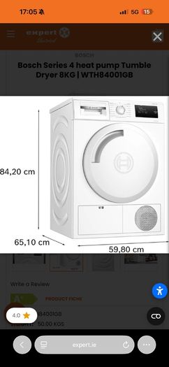 Bosch Dryer