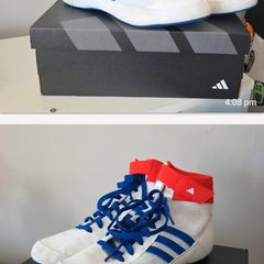 Wrestling shoes.