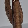 Coffee Beige Raffia Woven Stud Hollow Out Woven Hoop Earrings Image 4