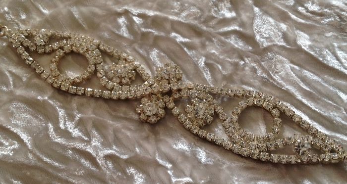 Stunning Vintage Diamonte Bracelet