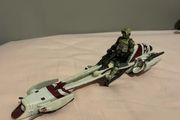 Star Wars Figure BARC Trooper and speeder 2005 ROTS Hasbro