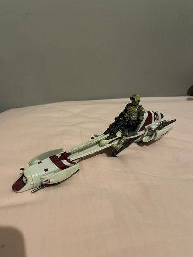 Star Wars Figure BARC Trooper and speeder 2005 ROTS Hasbro
