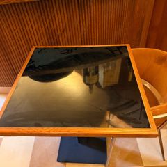 Tables and chairs