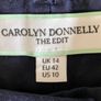 Navy Capri Trousers by Carolyn Donnelly Image 2