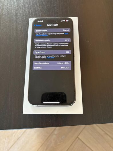 iPhone 15 pro 128GB 3 Network