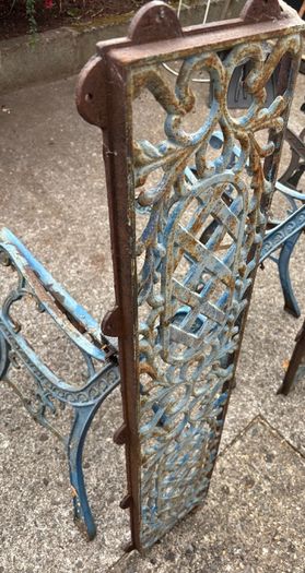 Cast Iron Garden Benches Ends and Backs