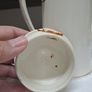 WH Grindley's coffee pot and cream jug Image 3