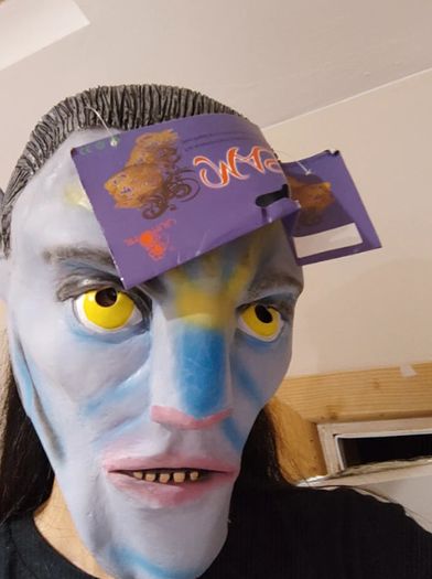 Halloween mask FREEPOST